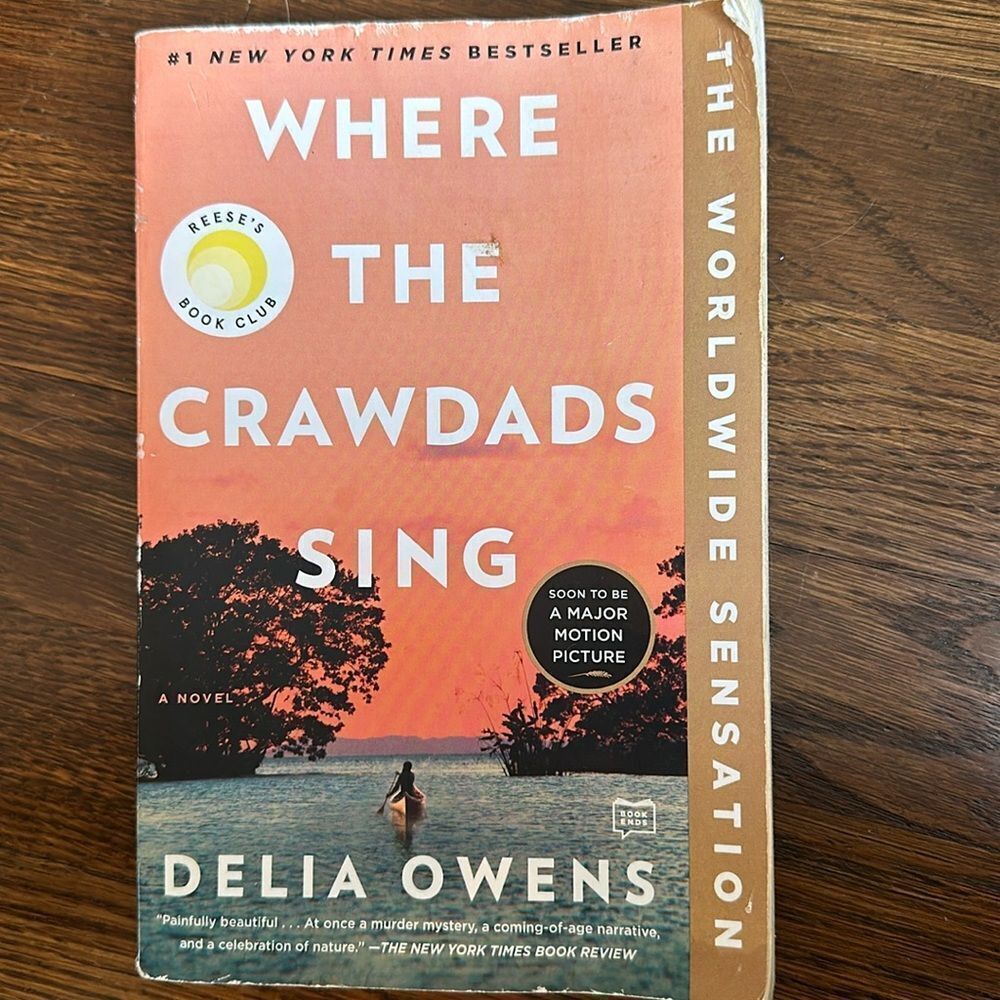 Where the Crawdad Sings by Delia Owen’s paperback book